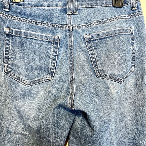 Style & Co. Blue Capri/Ankle Cropped Jeans - Picture 5 of 7